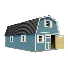 Wood Shed Kit Without Floor