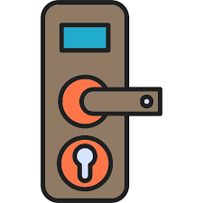 Door Lock Generic Outline Color Icon