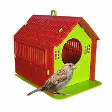 Hut Plastic Bird House Size Length 15