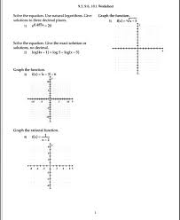 Equation Use Natural Logarithms Graph