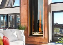 Indoor Outdoor Gas Fireplace Stio