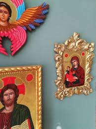 Orthodox Icon Miniature Madonna