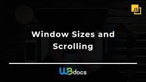 javascript window sizes and scrolling