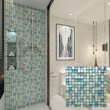 Iridescent Colored Mosaic Tiles
