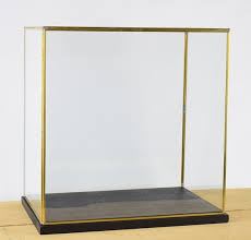 Brass Display Showcase Box Dome
