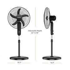 Holmes 18 In Oscillating Stand Fan