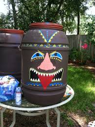 How To Paint A Rain Barrel Susan S