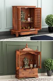 Simple Pooja Cupboard Designs