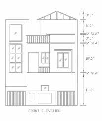 Stilt 2 Floor House Plan