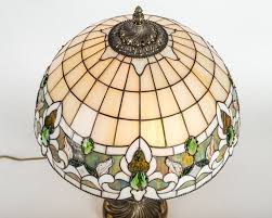 Modern Stained Glass Lamp