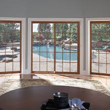 Two Lite Sliding Patio Doors Atrium