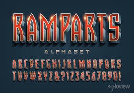 Game Icon Alphabet Ramparts