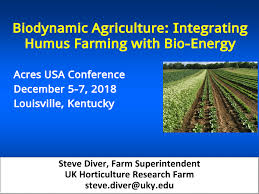 Pdf Biodynamic Agriculture