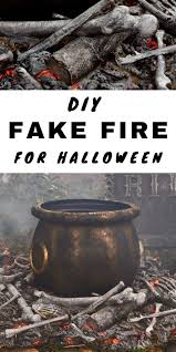 Fake Fire Prop For