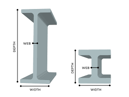 deep versus shallow steel columns