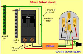 Wiring Diagram For A 50 Amp 240 Volt