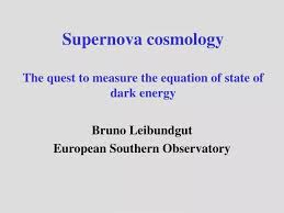 Ppt Supernova Cosmology The Quest To