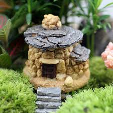 Betterz 2pcs Mini Stone House
