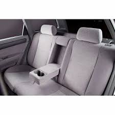 Velvet Grey Upholstery Car Seat Cover