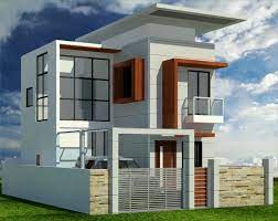 Design Duplex House In Total 870sqft By