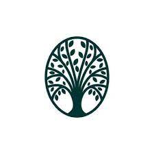 Oval Tree Logo Icon Design Garden