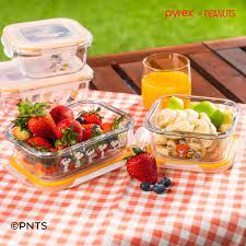 Jual Pyrex Snoopy Food Container