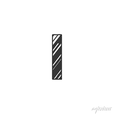 Abstract Initial Letter I Logo Icon