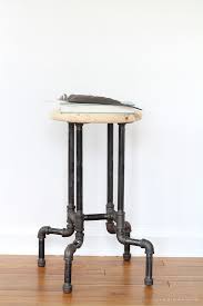 Diy Industrial Pipe Stools Love Grows