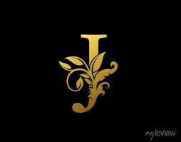 Luxury J Letter Design Graceful Ornate