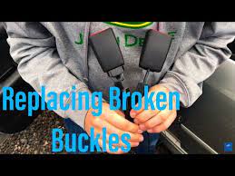 How To Replace Seat Belt Buckles On A