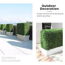 Artificial Boxwood Hedge Wall Panel