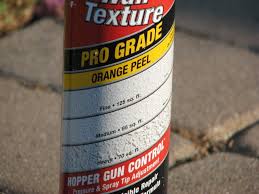 How To Spray Homax Orange L Texture