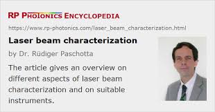 laser beam characterization explained