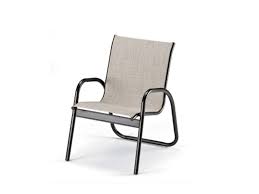 Gardenella Sling Stacking Arm Chair By