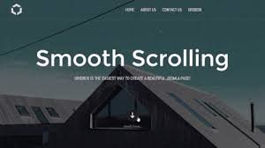 smooth scrolling in chrome zemez support