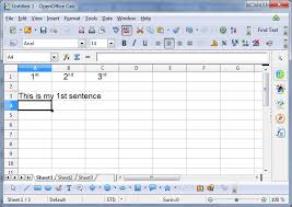Formulas In Sentences In Excel And Calc