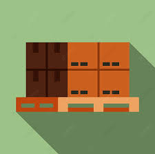 Boxes On Pallet Vector Hd Png Images