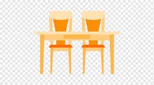 Table Chair Dining Room Furniture Icon