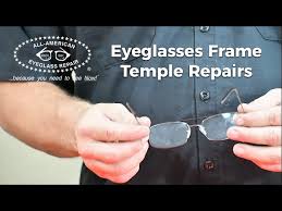 Eyeglasses Frame Temple Repairs