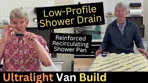 Camper Van Recirculating Shower Pan And