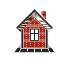 Simple House Icon For Graphic Design