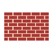 Brick Wall Icon Logo Vector Design Template