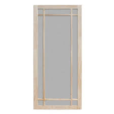 Outswing Wood Hinged Screen Door