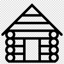 Log Cabin Ico Icon Cabin Transpa
