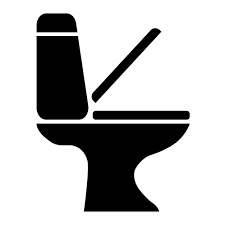 Toilet Icon Logo Vector Design Template
