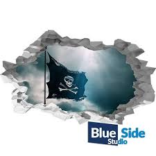 Pirate Flag Wall Sticker Wall Decal