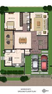 40x50 Bungalow House Design 2000sqft