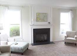 How To Add Wood Trim Above Fireplace Mantle