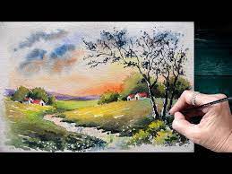 Watercolour Landscape Painting