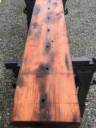 reclaimed redwood beam 86 3 8 x 11 1 4
